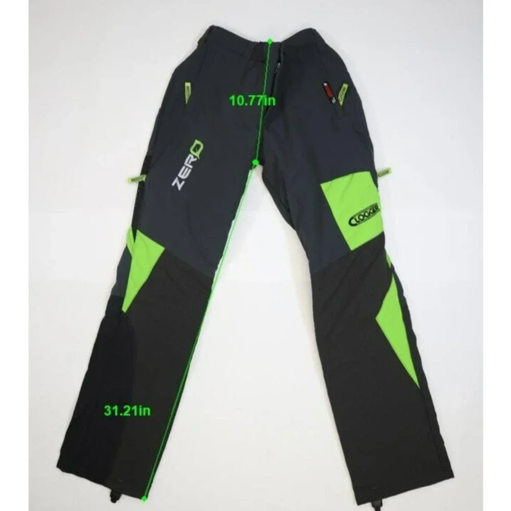 Clogger Zero Gen2 Light & Cool Arborise UL Chainsaw Pants Grey Green Mens S - Picture 2 of 12